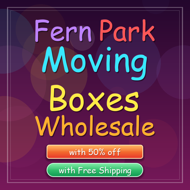 Fern Park moving boxes