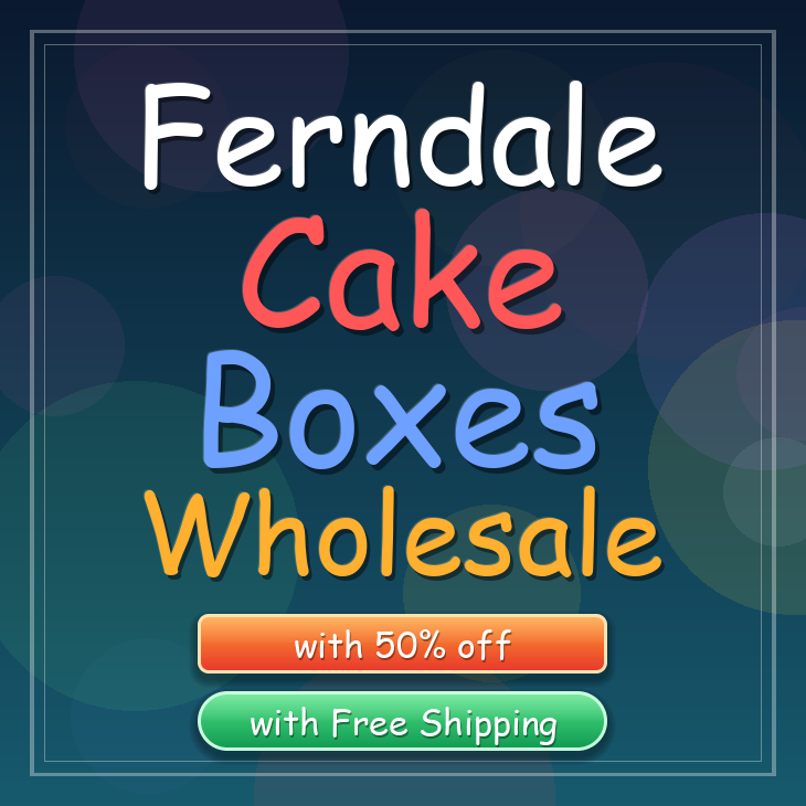 Ferndale cake boxes