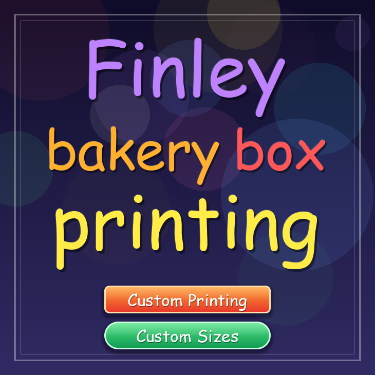 Finley bakery box printing