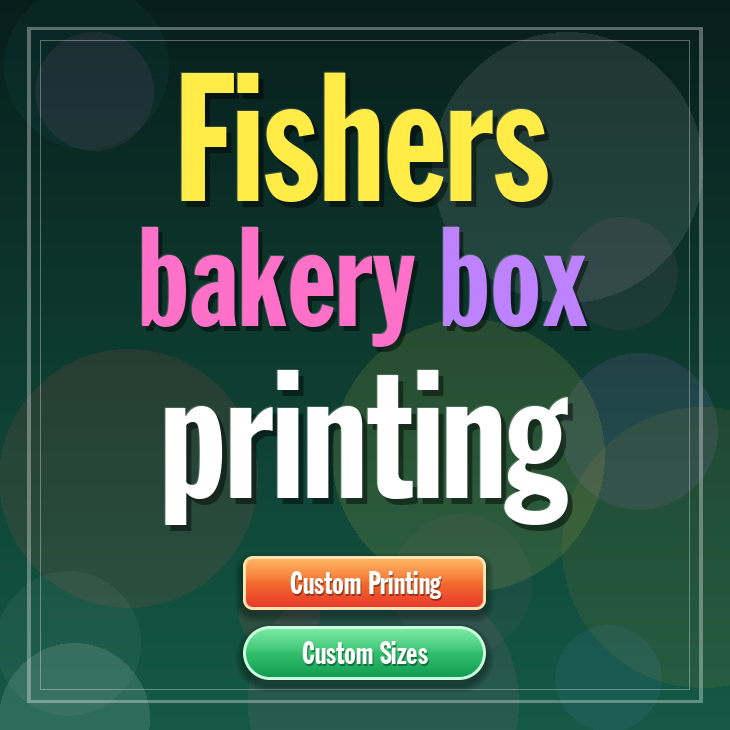 Fishers bakery box printing