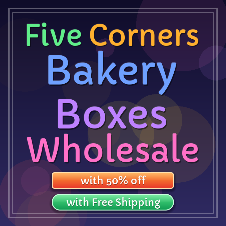 Five Corners bakery boxes