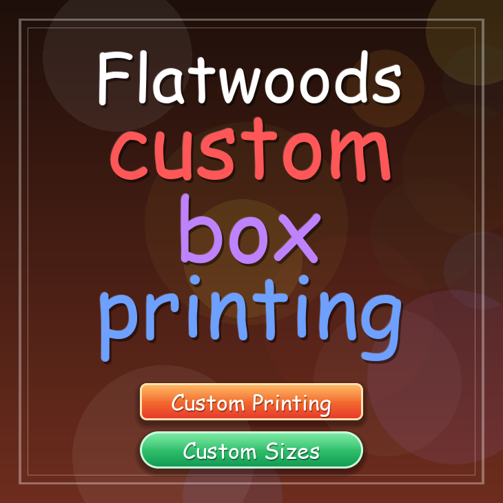 Flatwoods custom box printing