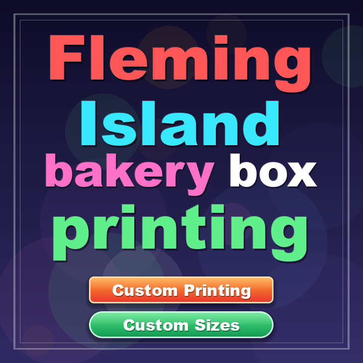 Fleming Island bakery box printing