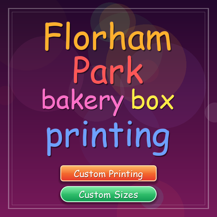 Florham Park bakery box printing