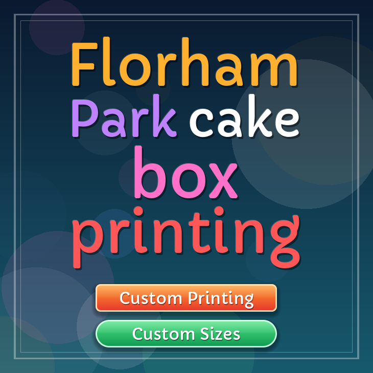 Florham Park cake box printing