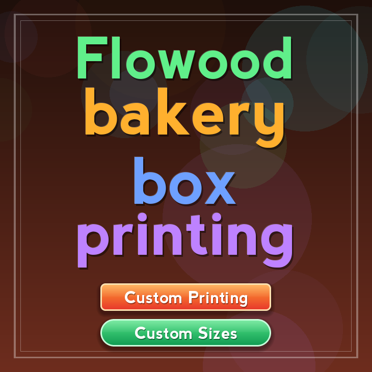 Flowood bakery box printing
