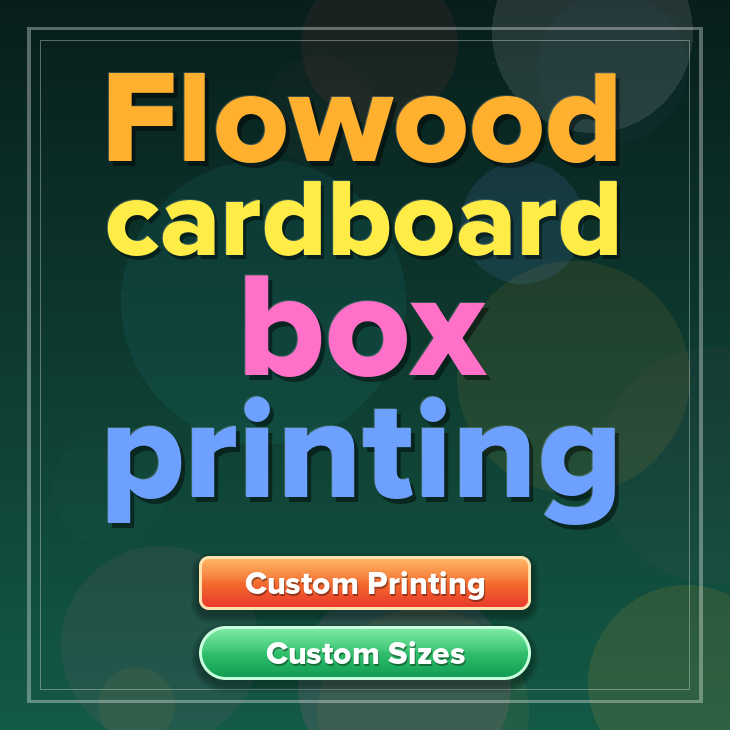 Flowood cardboard box printing