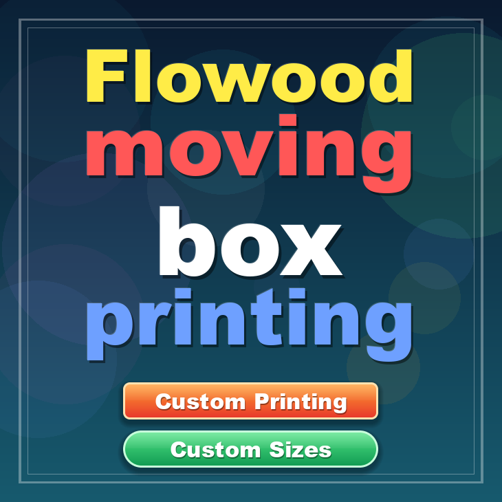 Flowood moving box printing