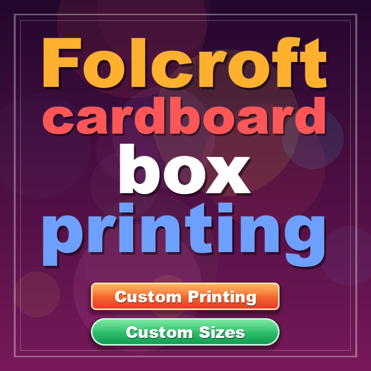 Folcroft cardboard box printing