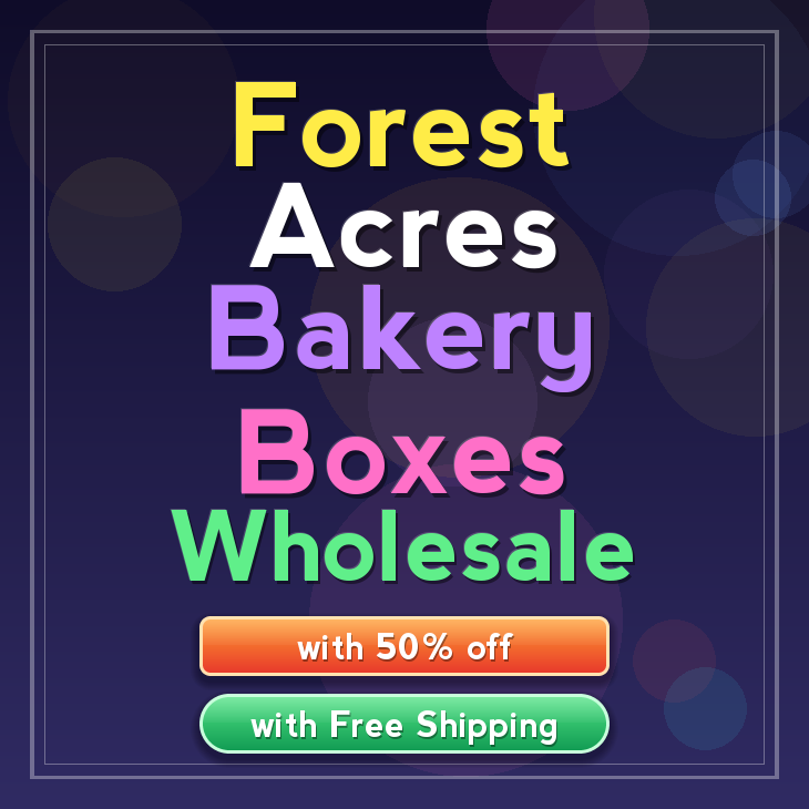 Forest Acres bakery boxes