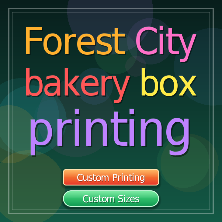 Forest City bakery box printing