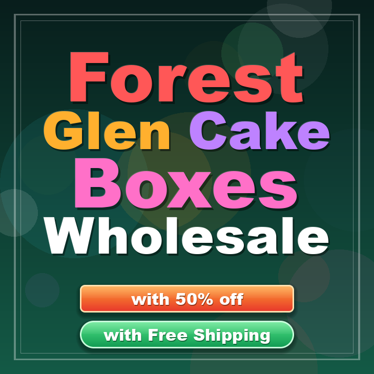 Forest Glen cake boxes