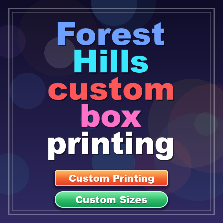 Forest Hills custom box printing