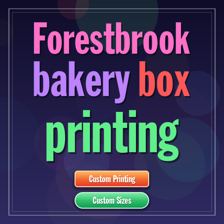 Forestbrook bakery box printing