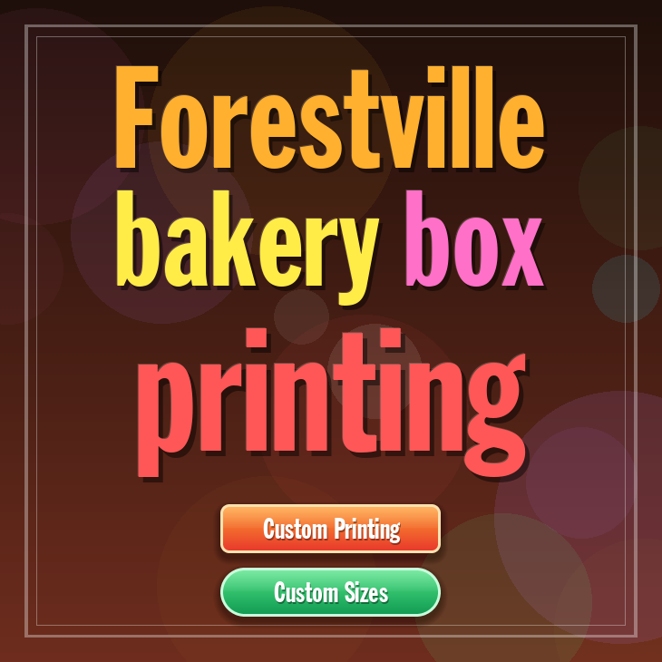Forestville bakery box printing