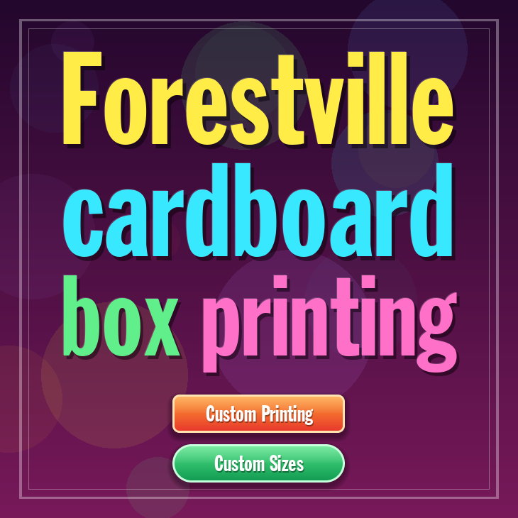 Forestville cardboard box printing
