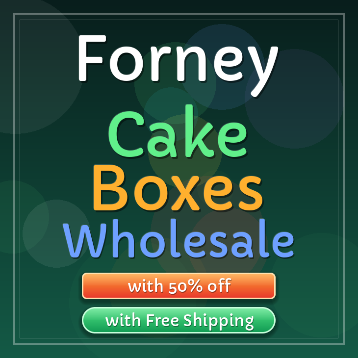Forney cake boxes