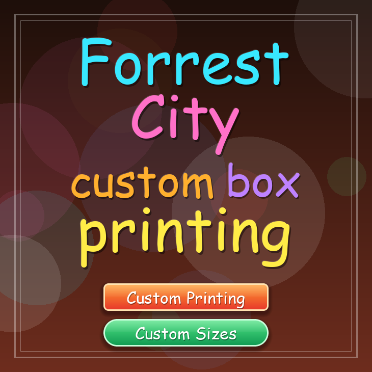 Forrest City custom box printing