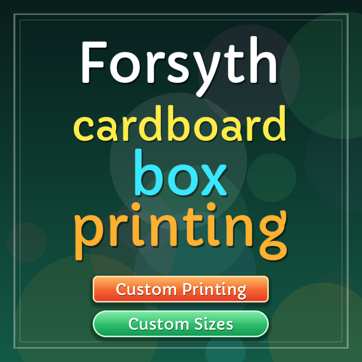 Forsyth cardboard box printing