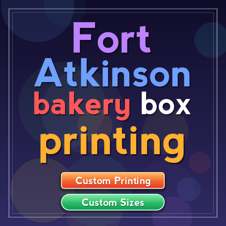 Fort Atkinson bakery box printing