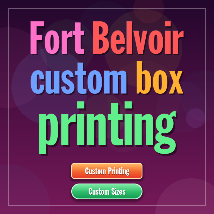 Fort Belvoir custom box printing