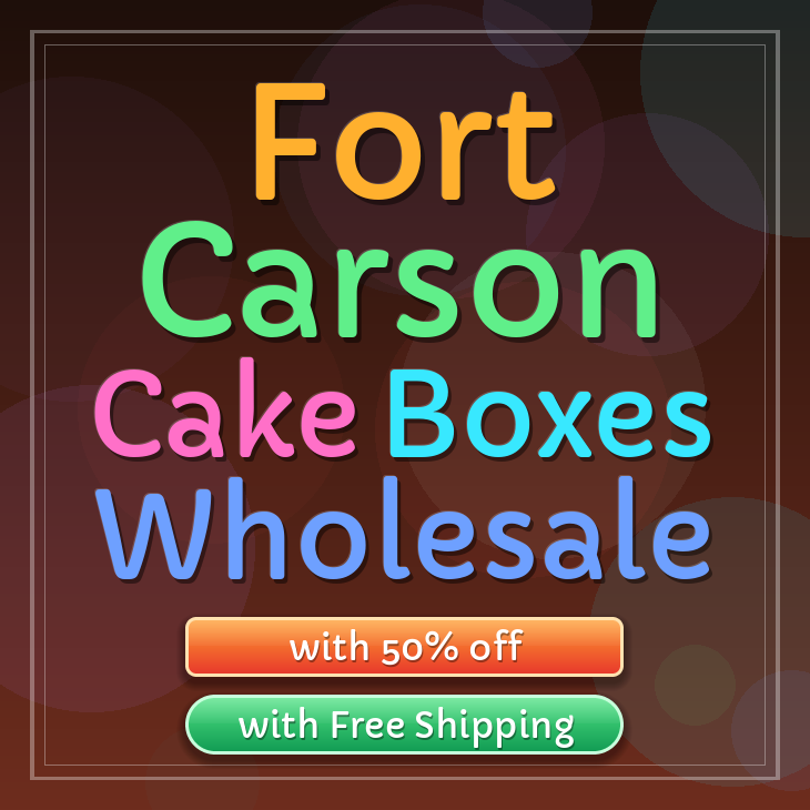Fort Carson cake boxes