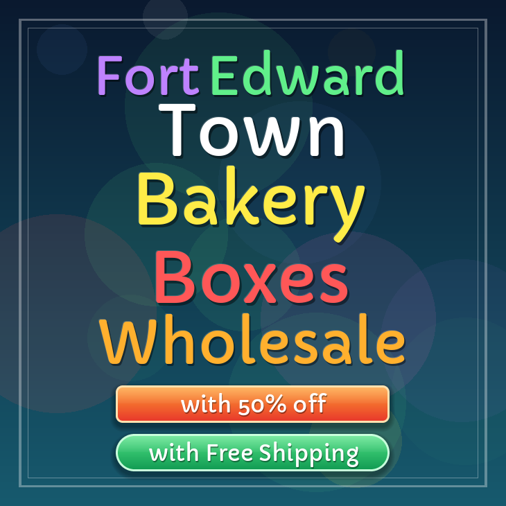 Fort Edward Town bakery boxes