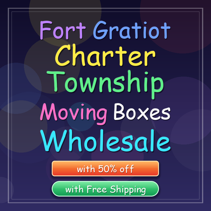 Fort Gratiot Charter Township moving boxes