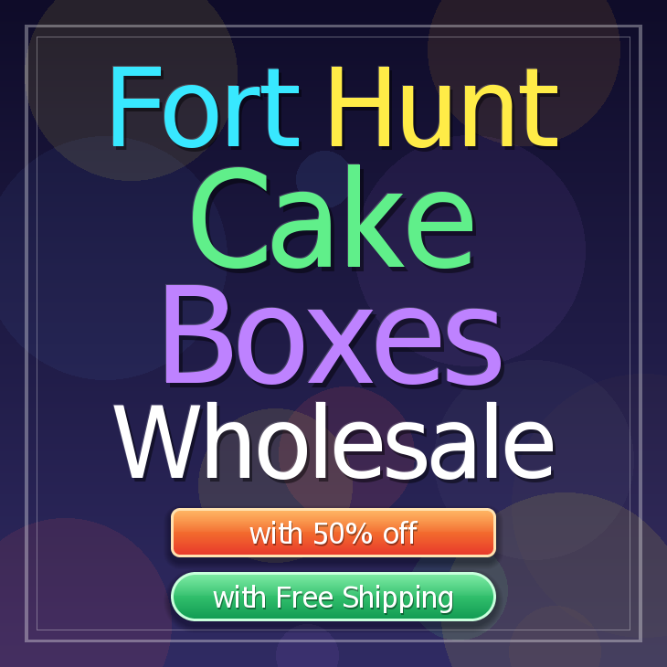 Fort Hunt cake boxes