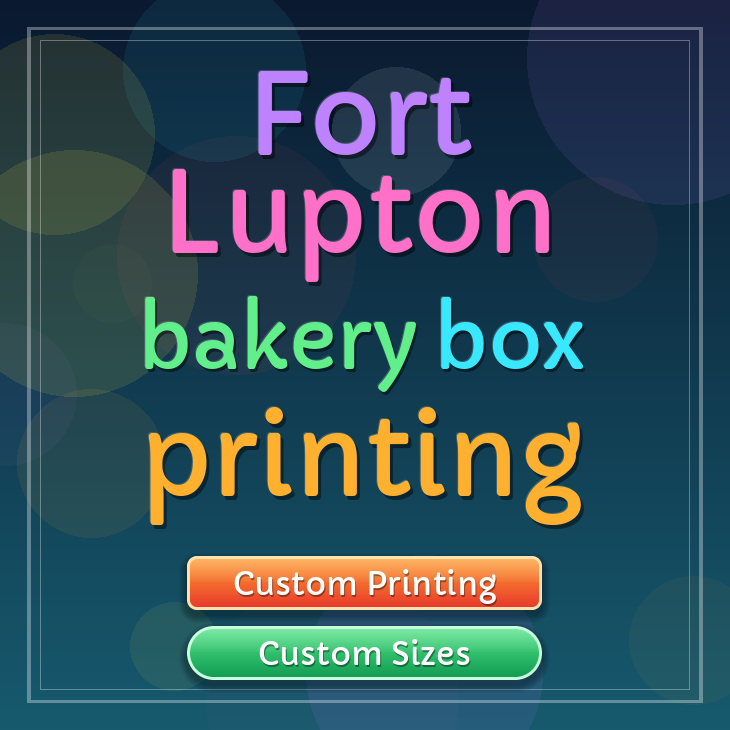 Fort Lupton bakery box printing