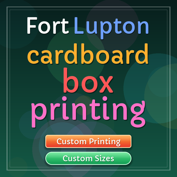 Fort Lupton cardboard box printing