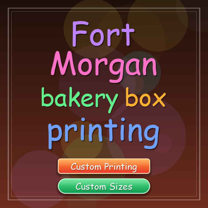 Fort Morgan bakery box printing