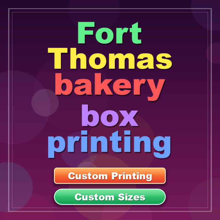 Fort Thomas bakery box printing