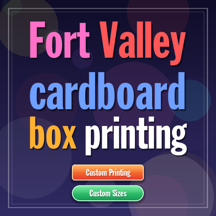 Fort Valley cardboard box printing