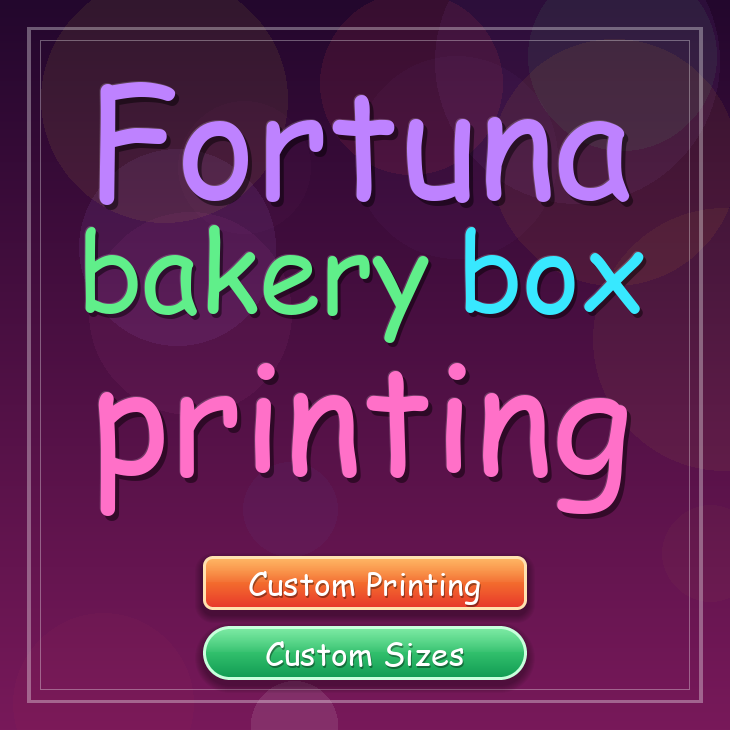 Fortuna bakery box printing