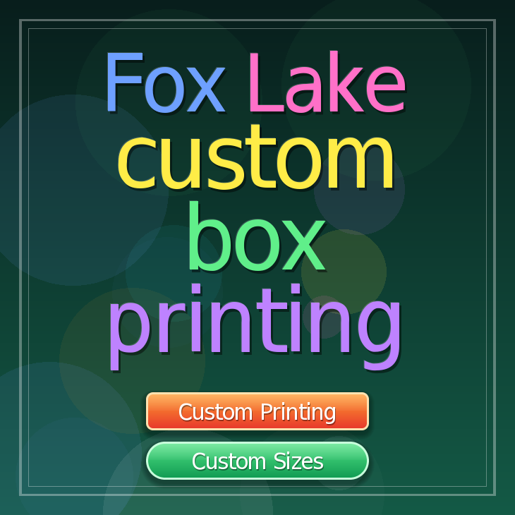 Fox Lake custom box printing