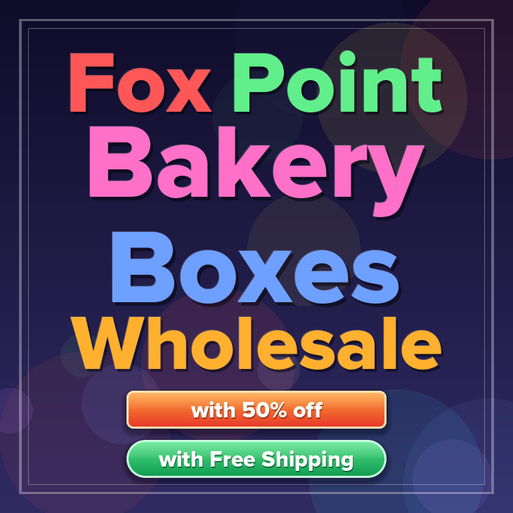 Fox Point bakery boxes