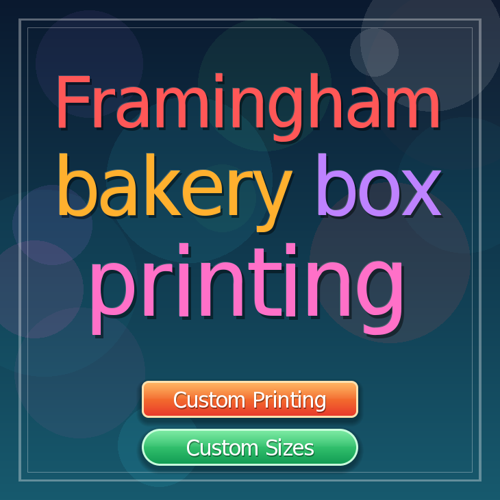 Framingham bakery box printing