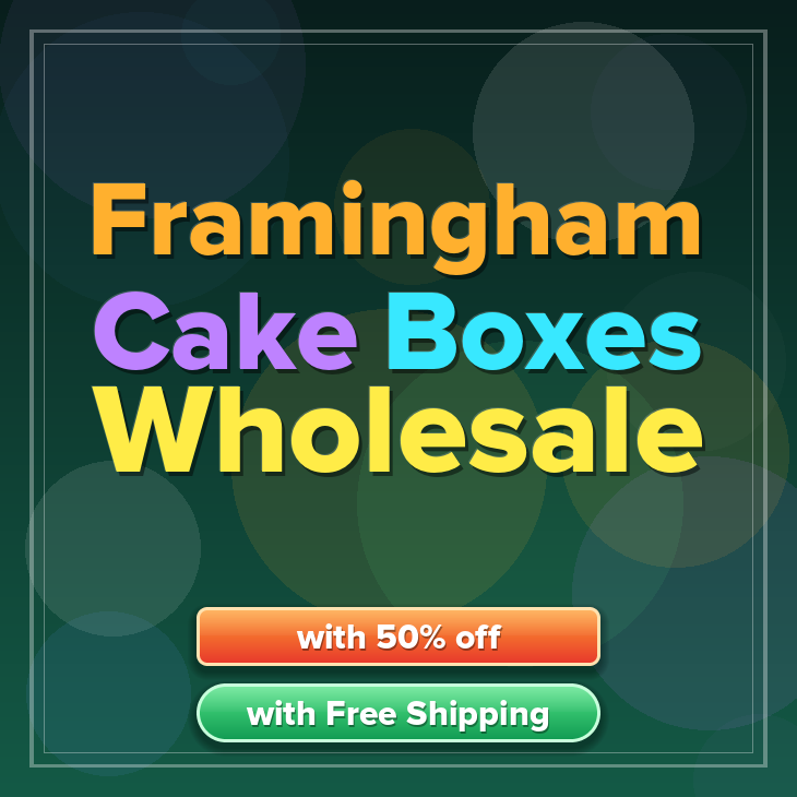 Framingham cake boxes