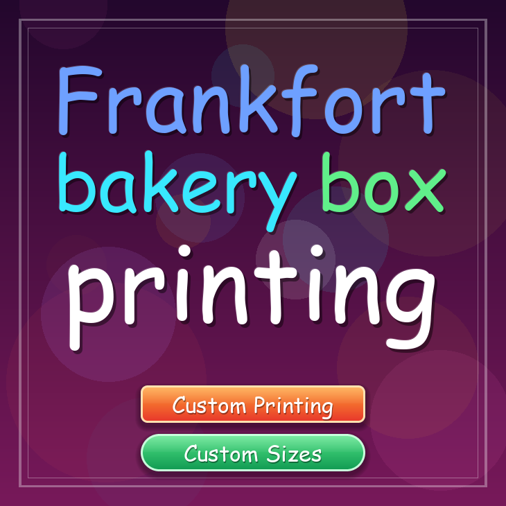 Frankfort bakery box printing
