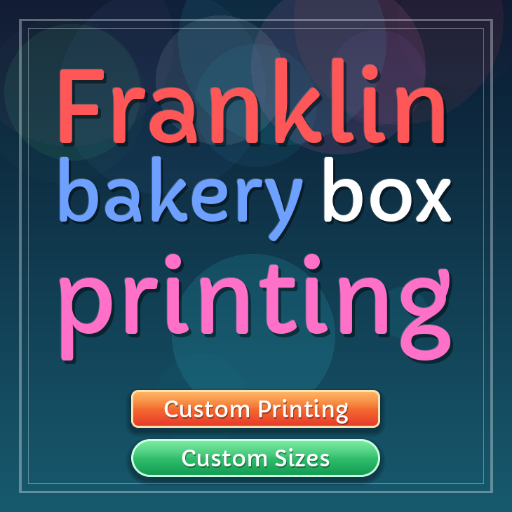 Franklin bakery box printing