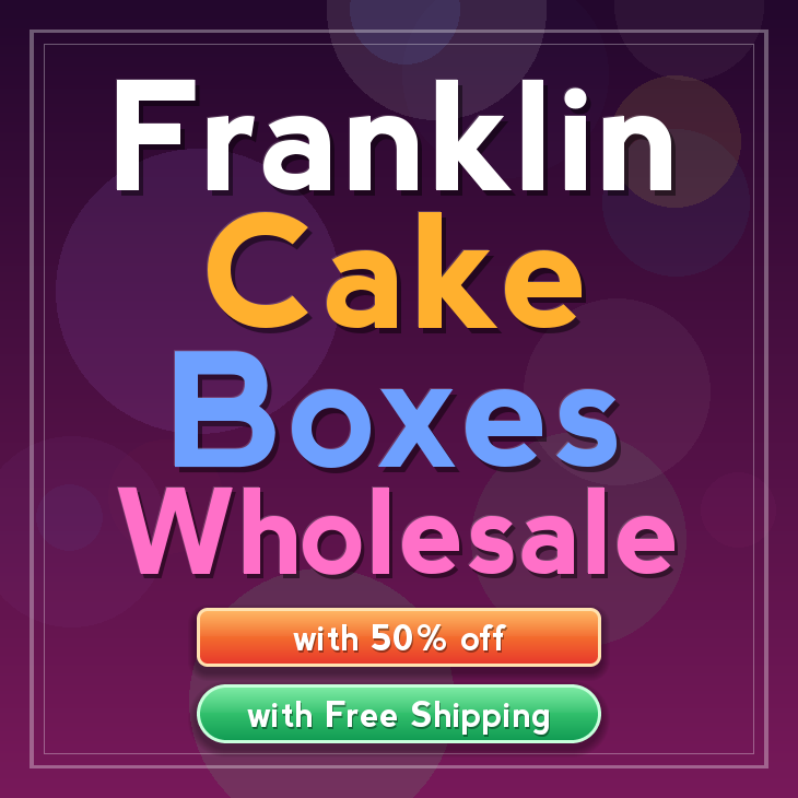 Franklin cake boxes