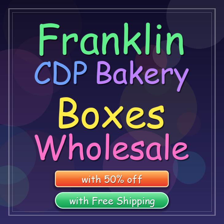 Franklin Cdp bakery boxes
