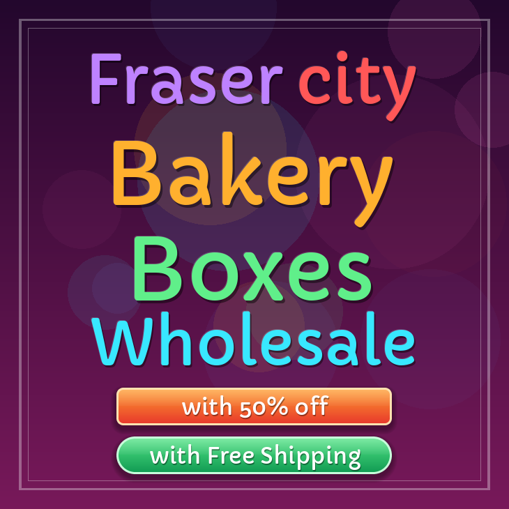 Fraser City bakery boxes