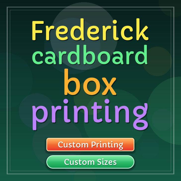 Frederick cardboard box printing
