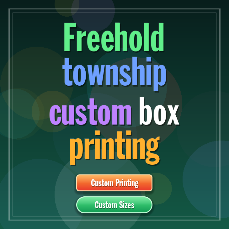 Freehold township custom box printing