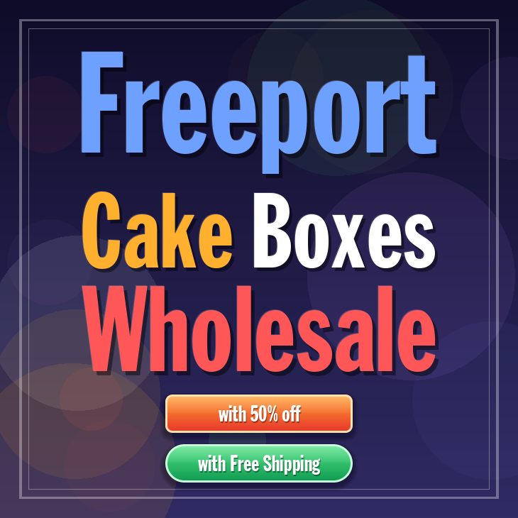 Freeport cake boxes