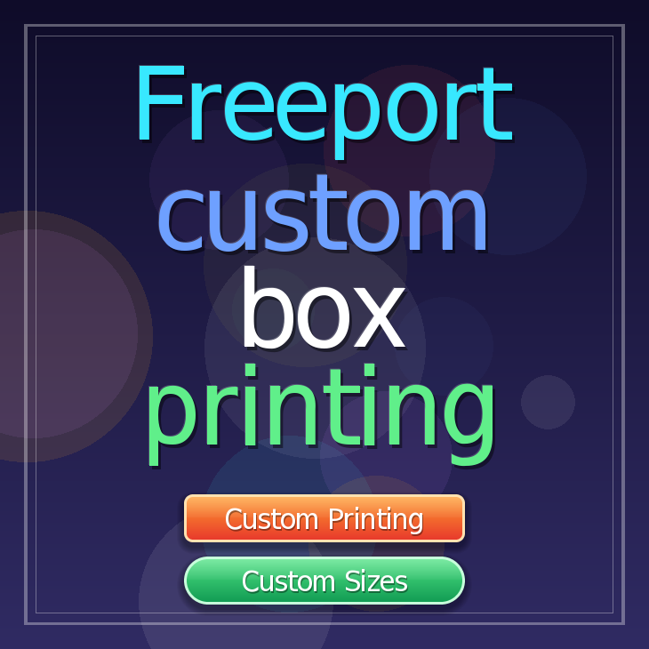 Freeport custom box printing