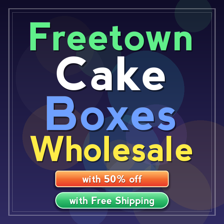 Freetown cake boxes
