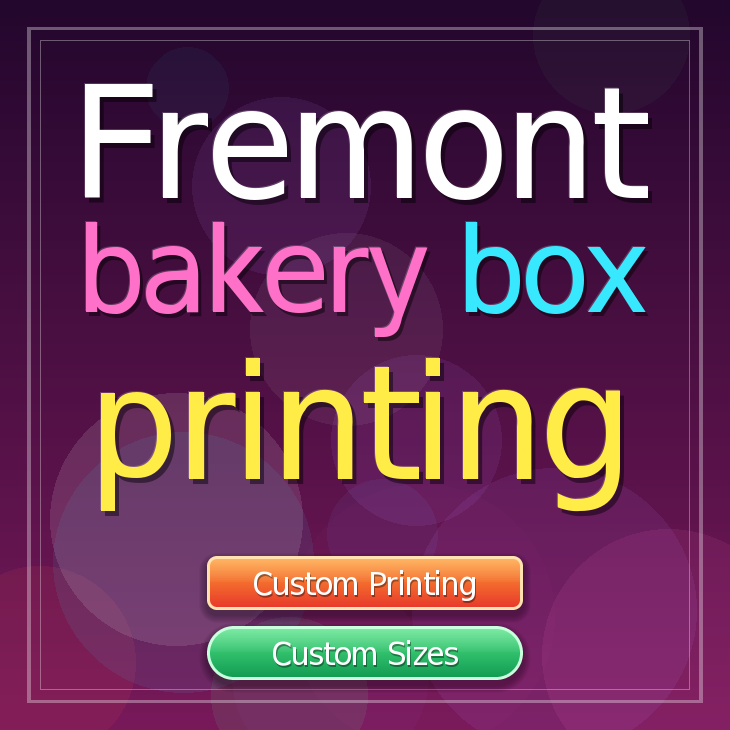 Fremont bakery box printing